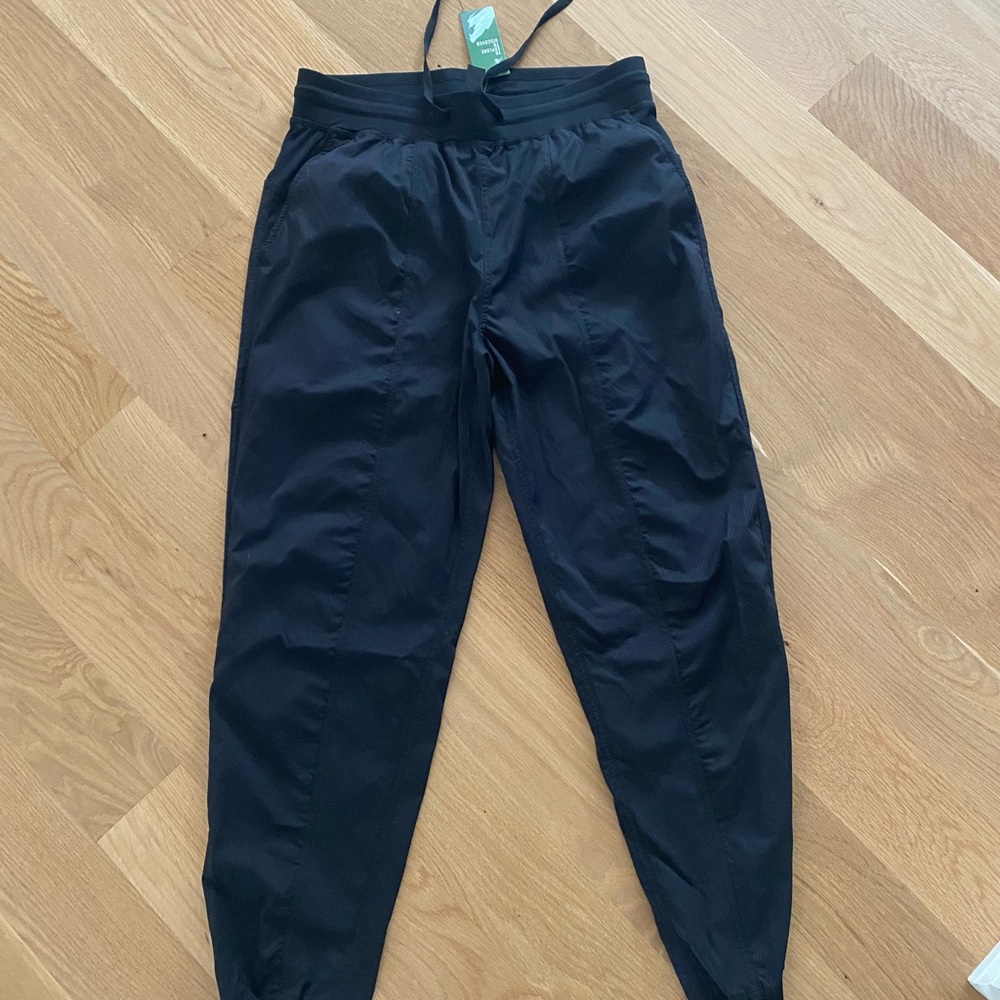 Women’s black joggers